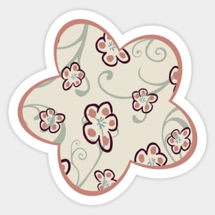 Plum Butter Cookies Sticker